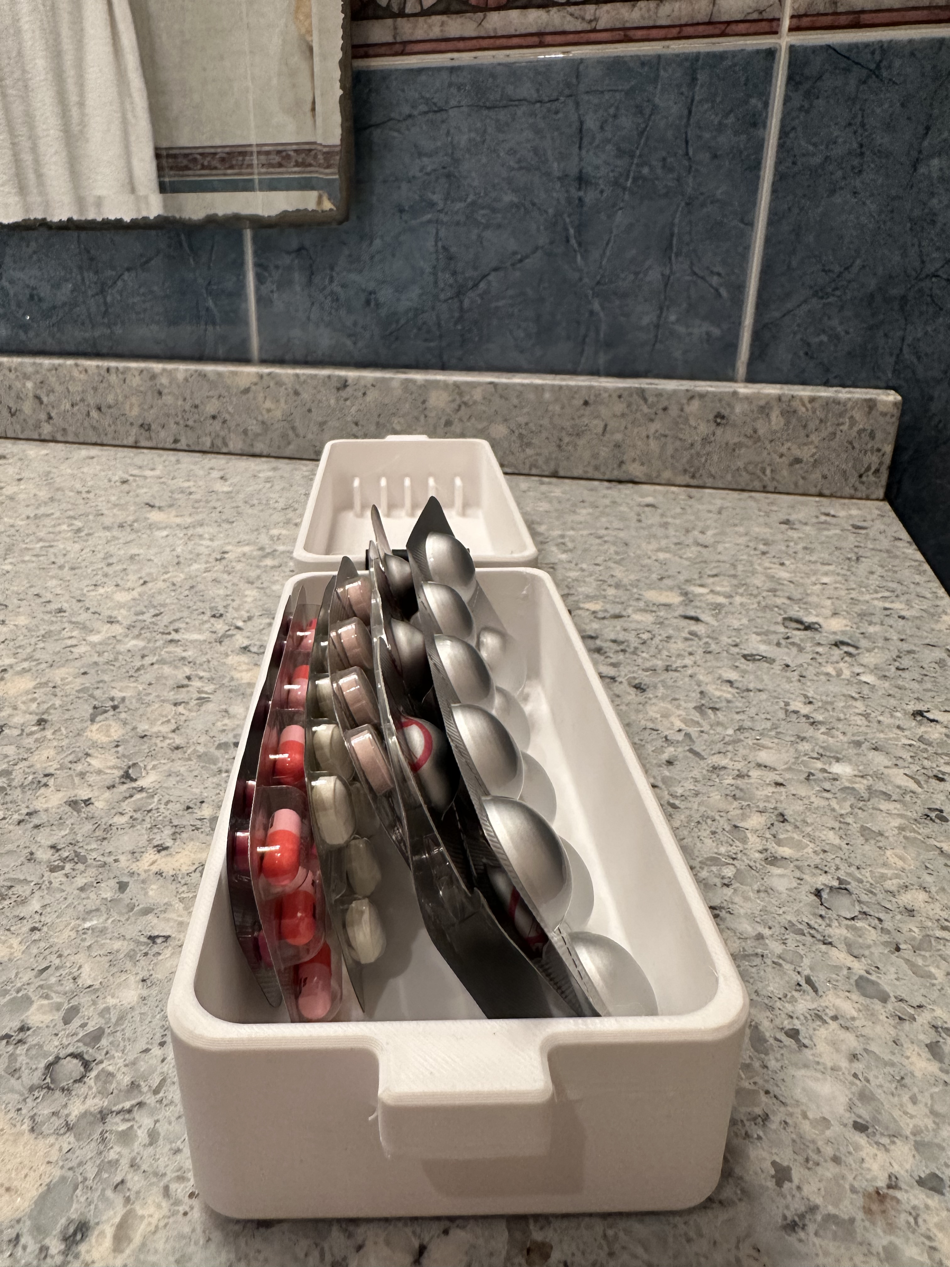 Travel Blister Container